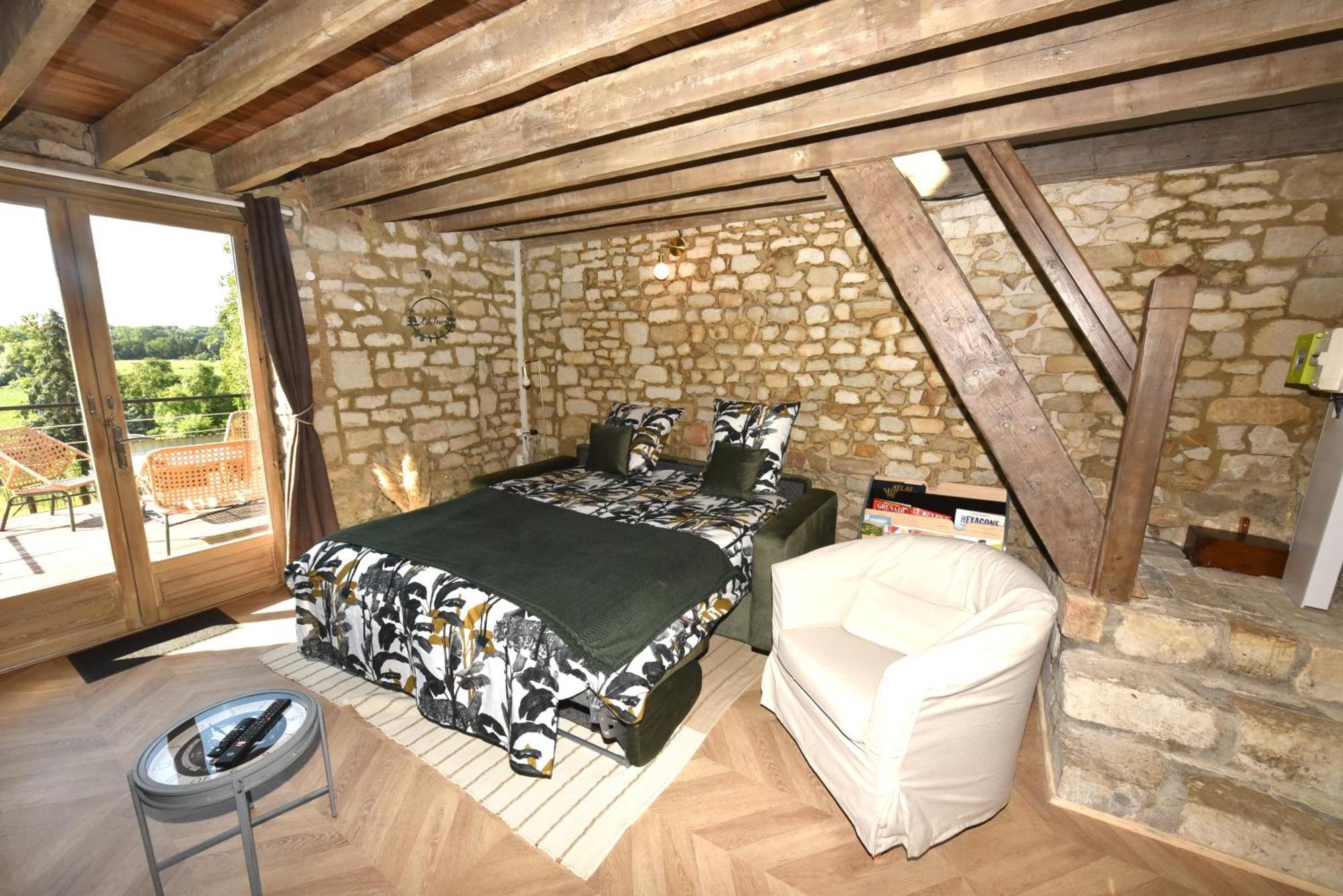 Maisonnette Du Bonheur - Vue Campagne - Baignoire Balneo 32 Jets - Lits Queen Size Vadencourt  エクステリア 写真
